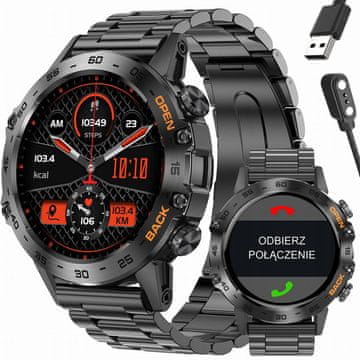 Gravity GT9-2 MUŠKI PAMETNI SAT - POZIVI, MJERAČ KRVNOG TLAKA (sg021b)