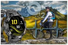 Gravity GT9-2 MUŠKI PAMETNI SAT - POZIVI, MJERAČ KRVNOG TLAKA (sg021b)