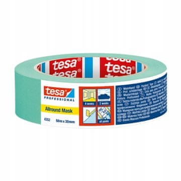 Tesa samoljepljiva papirna maskirna traka do 4 tjedna 50 m x 30 mm