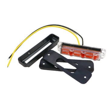 Lampa ostrzegawcza LED 12-24V błyskowa IP6 2466