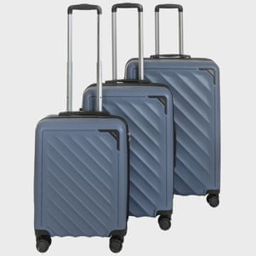 CAVALET Set prtljage od 3 dijela, plavi - kabinski, srednji, veliki