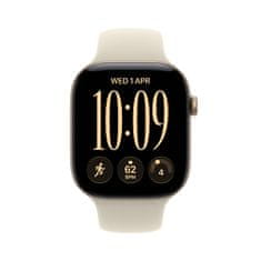 Apple Watch S12 pametni sat, GPS, 42mm, Light Gold kućište sa Sand remenom - M/L