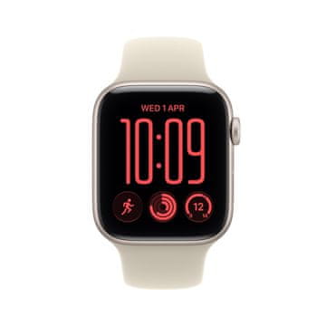 Apple Watch SE3 v2 pametni sat, GPS, 44mm, Starlight Aluminium kućište sa Sand remenom - S/M