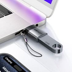 AceFast Acefast J7 USB-A - USB-C adapter - sivi