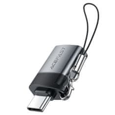 AceFast Acefast J7 USB-A - USB-C adapter - sivi