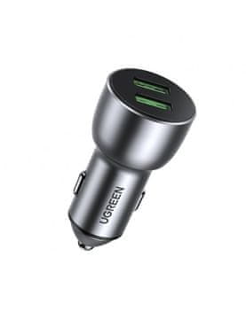 Ugreen punjač za automobil 2xUSB QC 3.0 36W 10144 - kutija