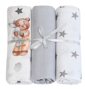 Muslinske pelene od 3 komada (set U)