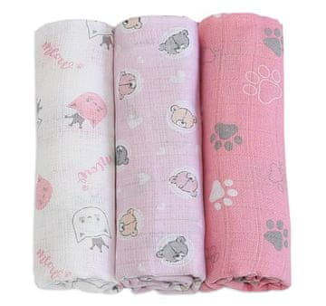 Platnene pelene 3 komada (set P)