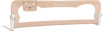Nukido zaštitna ograda za krevet 150 x 42 x 35 cm bež (5903890609924)