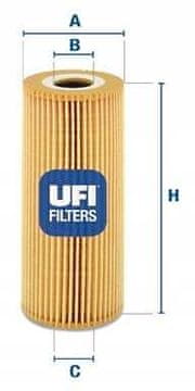 UFI 25.011.00 FILTER ULJA
