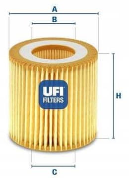 UFI 25.029.00 FILTER ULJA