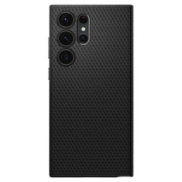 Northix Spigen tekuća maska za Samsung Galaxy S23 Ultra Air - mat crna