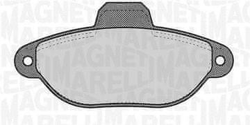 Magneti Marelli MM PF0220 PREDNJE KOČIONE PLOČICE