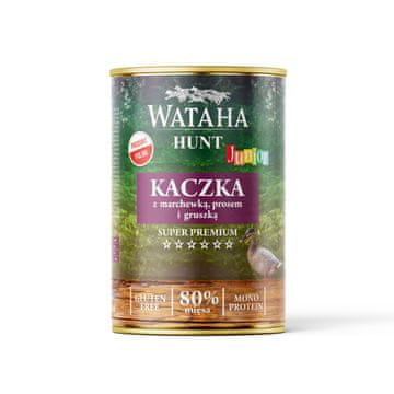 HUNT 95% Junior patka sa slatkim krumpirom, borovnicama i maslačkom 400 g