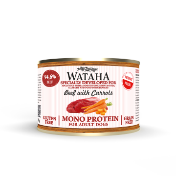 MONO PROTEIN HRANA ZA ODRASLE PSE 94,6% GOVEDINE S MRKVOM 185 G