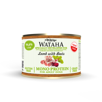 MONO PROTEIN HRANA ZA ODRASLE PSE 94,6% JANJETINA S CIKLOM 185 G