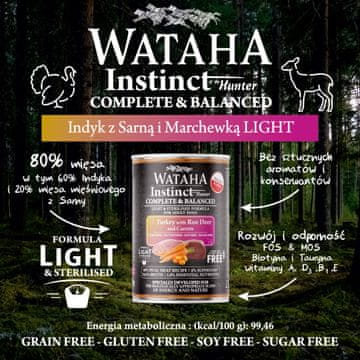INSTINCT 80% LAGANA PURETINA SA SRNOM I MRKVOM 400G