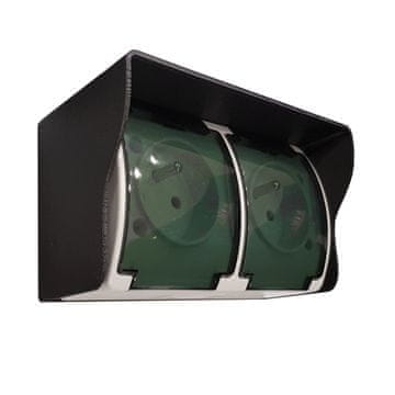 Zaštitni poklopac za utičnicu 130x75 mm crni