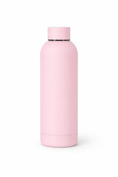 Čelična termos boca od 500 ml za tople i hladne napitke, pastelno ružičasta