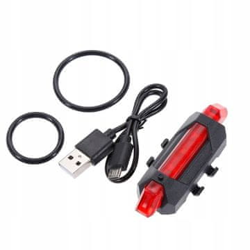 STRAŽNJA LED USB BICIKLISTIČKA SVJETLA MOĆNA 15H iLIGHT PRO