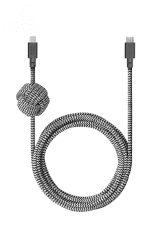 DE Native Union Night Cable - USB-C - Lightning kabel, 3 m (zebra)