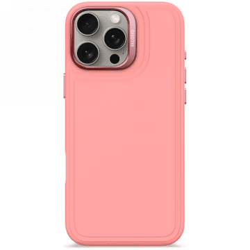 Decoded AntiMicrobial Silicone Stacks Backcover - MagSafe kompatibilna silikonska zaštitna maskica za iPhone 16 Pro Max (žvakaća guma)