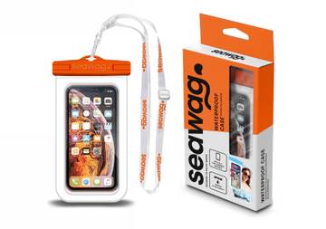 Seawag Element Proof Case - vodootporna maskica za telefon (bijela/narančasta)