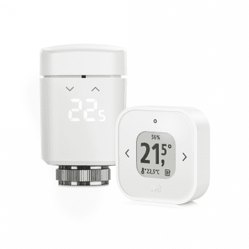 BH Eve Thermo Comfort Set Matter - set koji sadrži Eve Thermo i Eve Thermo Control (kompatibilnost: Apple Home)