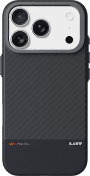 Laut Kev Protect - maskica za iPhone 17 Pro sa stalkom, kompatibilna s MagSafeom (crna)