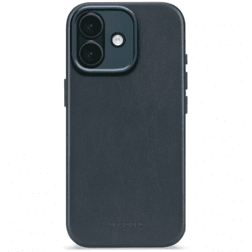 Decoded Leather Backcover - MagSafe kompatibilna zaštitna kožna futrola za iPhone 17 (mornarsko plava)