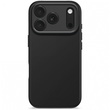 Decoded Antimikrobna silikonska stražnja maska - MagSafe kompatibilna silikonska zaštitna maska za iPhone 17 Pro (fantom crna)