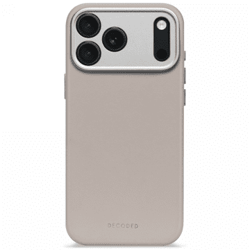 Decoded Leather Backcover - zaštitna kožna futrola za iPhone 17 Pro Max kompatibilna s MagSafeom (čvrsta glina)