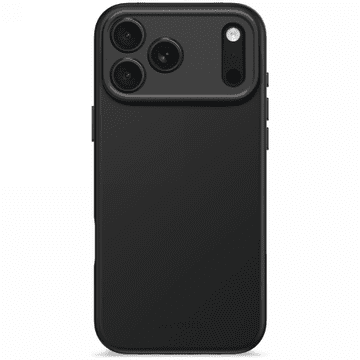Decoded Antimikrobna silikonska stražnja maska - MagSafe kompatibilna silikonska zaštitna maska za iPhone 17 Pro Max (fantom crna)