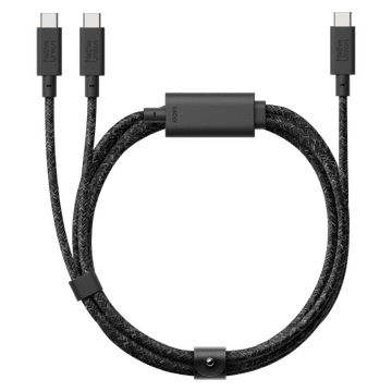 DE Native Union Belt Cable 2u1 - USB-C kabel - 2x USB-C, 2 m 140W (cosmos)
