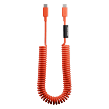 DE Native Union Pop kabel - USB-C - USB-C kabel, 2,4 m 60 W (crveni alarm)