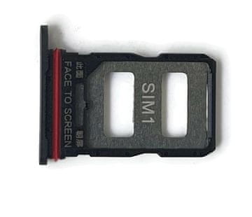 Ladica za SIM karticu za Xiaomi 12T | Xiaomi 12T Pro, crna