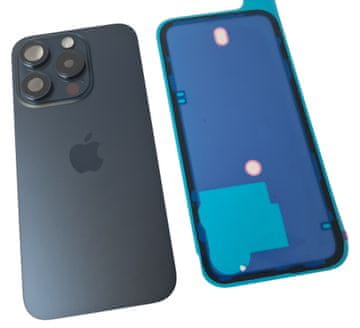 Originalna stražnja maska ORG Plecki Grade A za Apple iPhone 15 Pro, plava