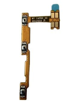 Bočne tipke za glasnoću, uključivanje/isključivanje, vrpca za Xiaomi Redmi Note 14 Pro 4G
