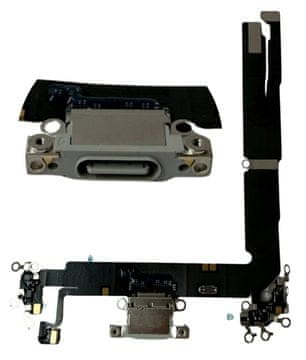 ORG originalni USB priključak za punjenje za iPhone 16 Plus (bijeli)