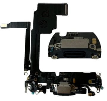 ORG Originalni USB konektor za punjenje rastavljen za iPhone 15 Pro (plavi titanij)