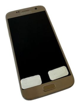 Originalni ORG LCD zaslon s okvirom za Samsung Galaxy S7 (SM-G930) (zlatni)