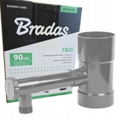 Bradas Hvatač kišnice 90 mm, sivi