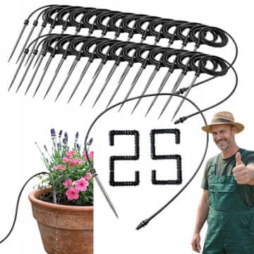 Komplet za mikronavodnjavanje - 25 dijelova