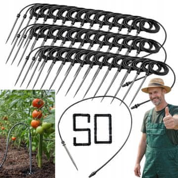 Komplet za mikronavodnjavanje - 50 dijelova