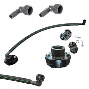 Fleksibilni priključak za sprinkler 3/4 s PE 25 stezaljkom