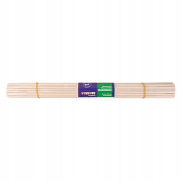 Štapići za cvijeće "uradi sam" od drveta 40 cm x 4 mm 50 kom