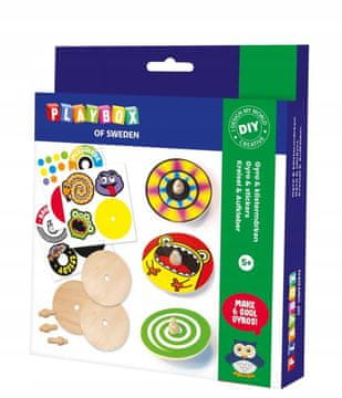 PLAYBOX DIY kreativni komplet DRVENI ŽIROSKOPSKI 5+ (ukinut)