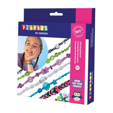 PLAYBOX DIY kreativne makrame narukvice s ukrasima 7+ (ukinuto)