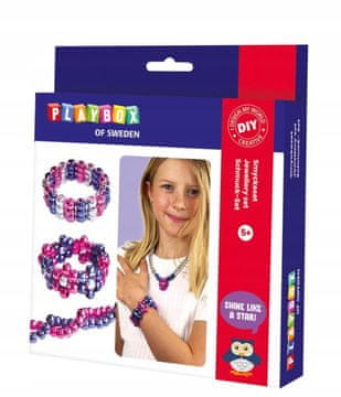 PLAYBOX Komplet za izradu narukvica i ogrlica "uradi sam"