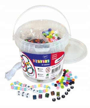 PLAYBOX DIY Zest za izradu narukvica s perlicama 1000 kom
